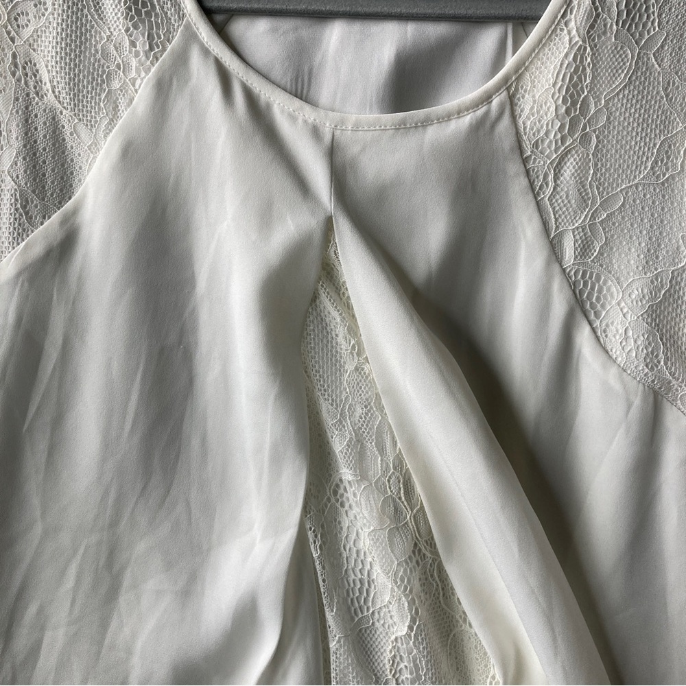 Valerie Stevens Women’s White Blouse Size XL - Picture 6 of 9